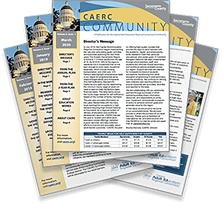 A collection of CAERC newsletters